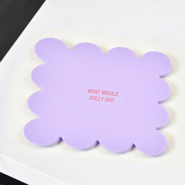 Set of 4 Funny Scallop Coasters