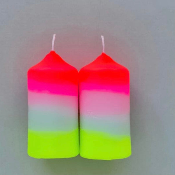 Duo Pillar Candle lollipops