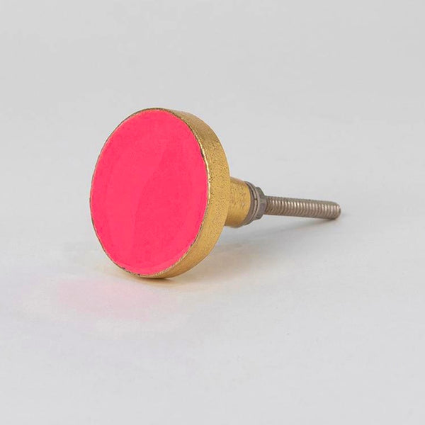 Round Knob - Hot Pink