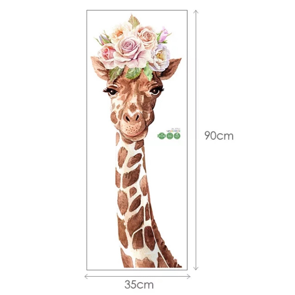 Large Giraffe Wall Sticker Lucy Hamilton at Home