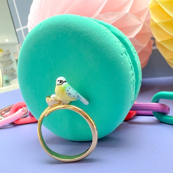 Bird & Nest Adjustable Ring