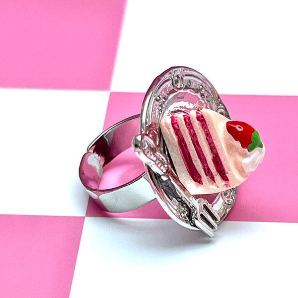 Cute Cake Time Ring.
