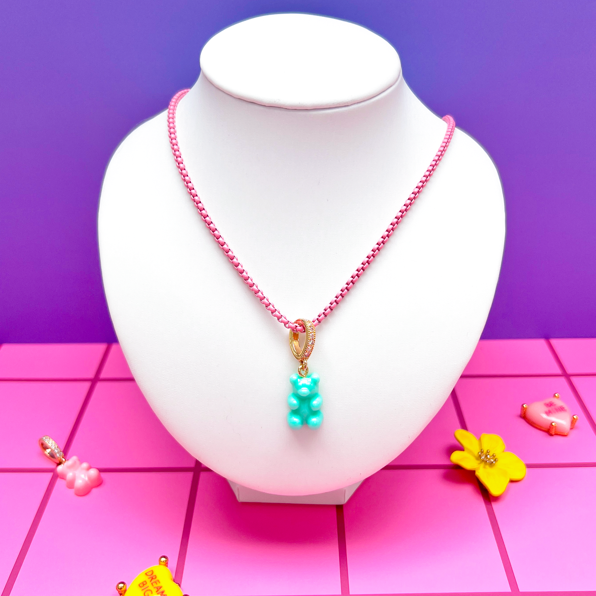 Gummy Bear Colourful Necklace