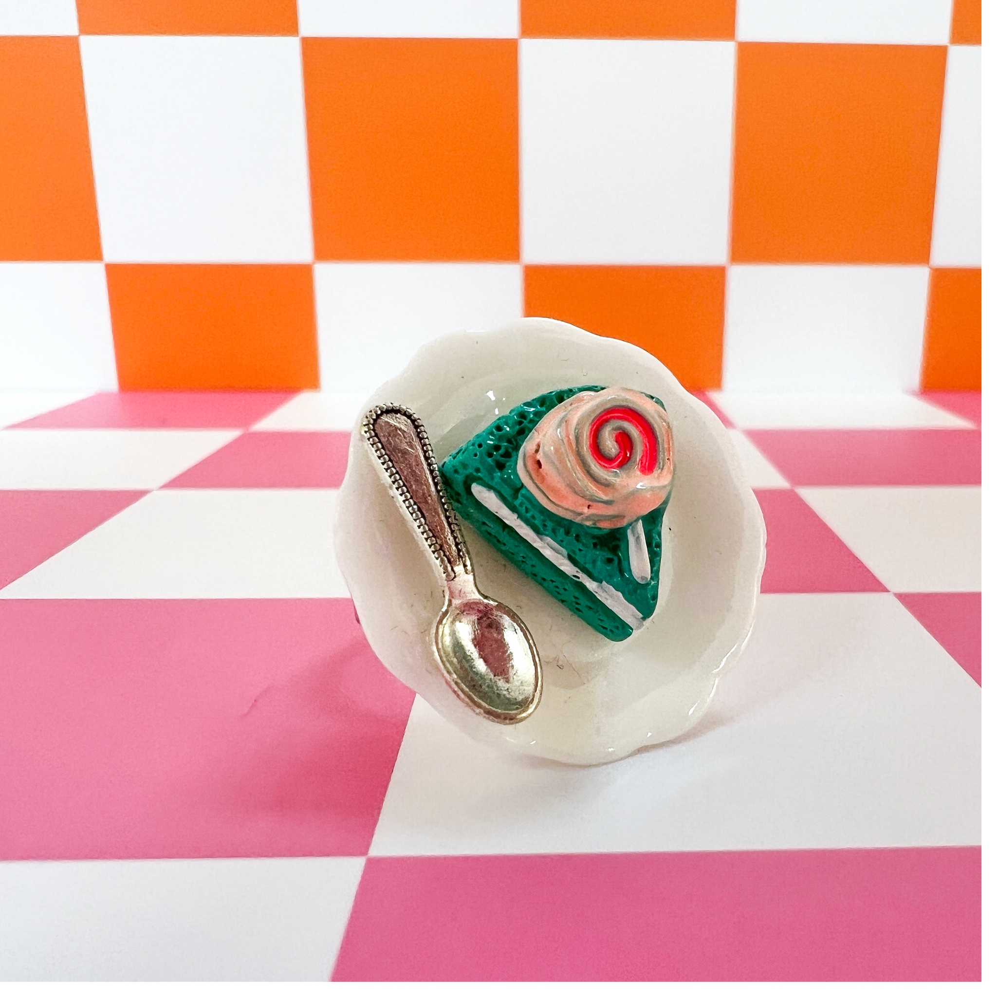 Cake & Spoon Ring