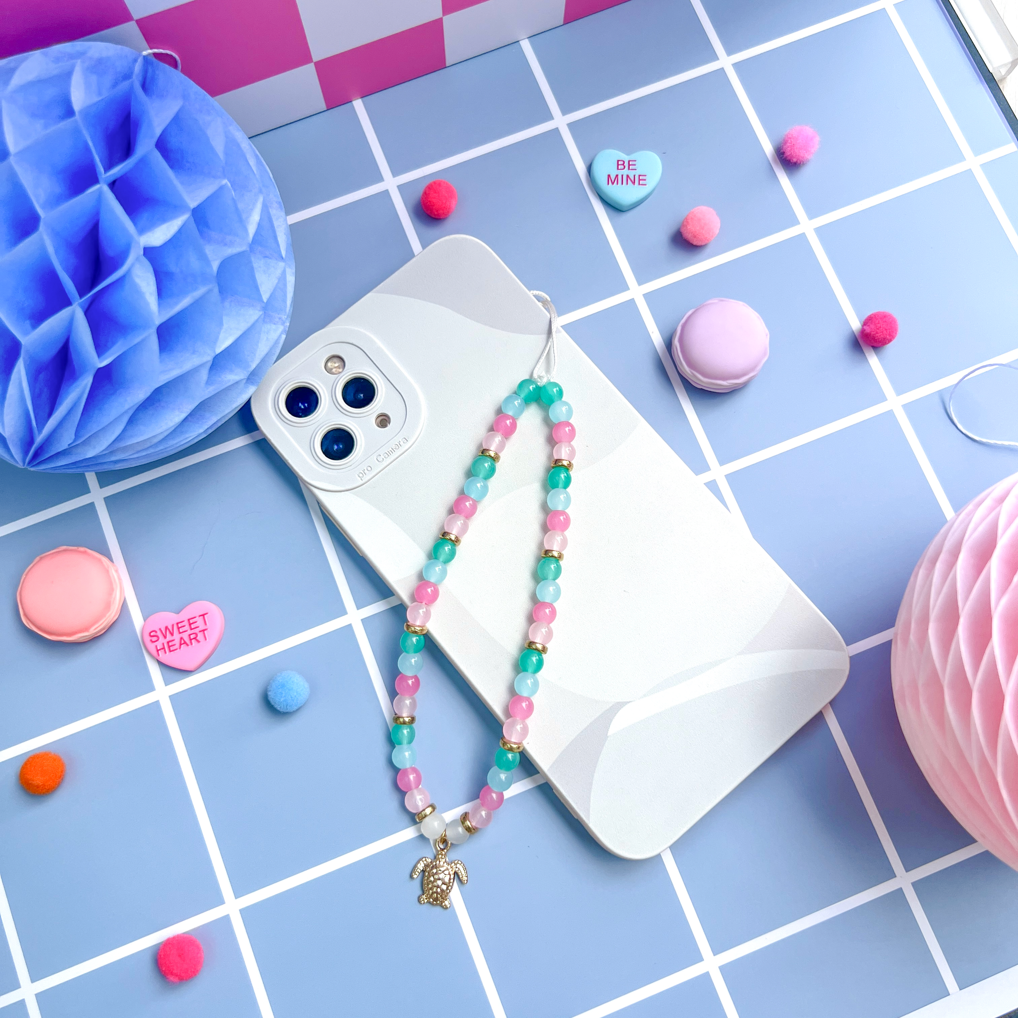 Ocean Turtle Phone Charm