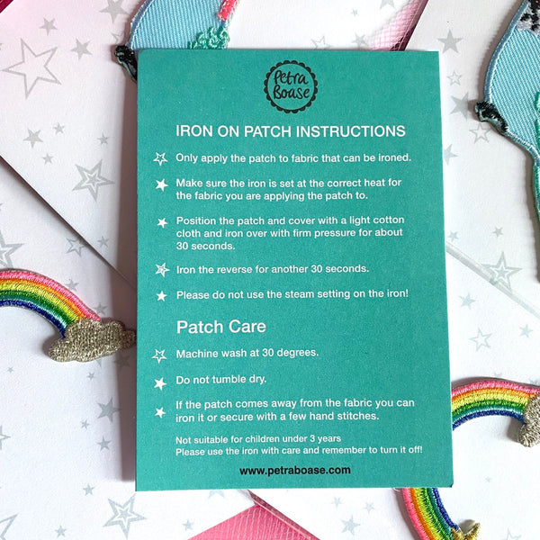 iron on Patch - Rainbow