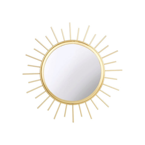 Small Gold Sun Mirror