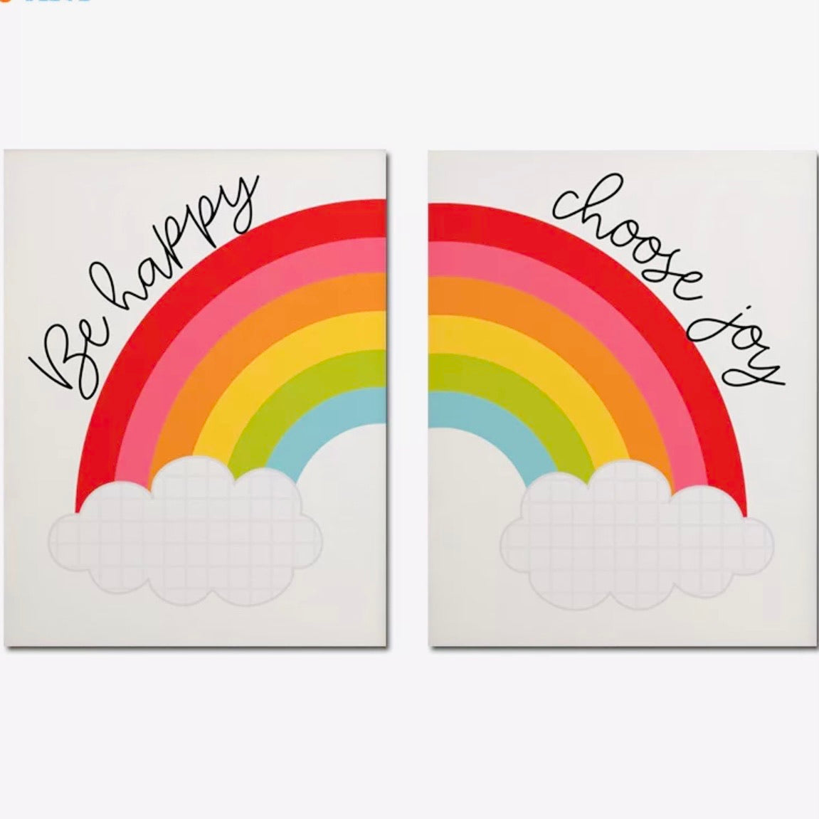 Be happy. Choose Joy set of two prints.