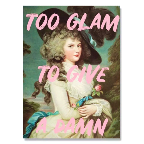 TOO GLAM Canvas Print