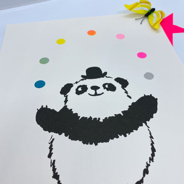 Panda Print A4