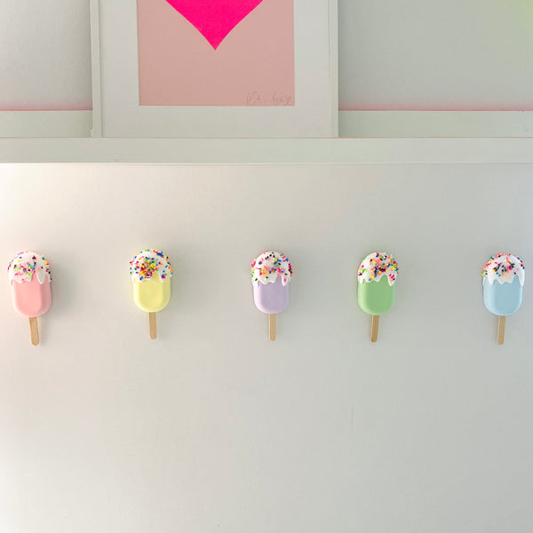 Set of Pastel Ice Creams