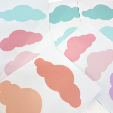 Pastel Cloud Stickers